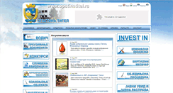 Desktop Screenshot of opstinatitel.rs
